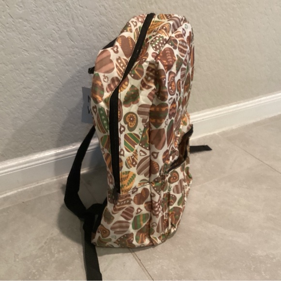 Moda West 17” Heart Pattern Backpack - Picture 2 of 7
